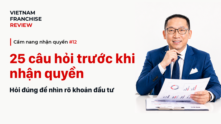 Nhận quyền #12: 25 câu hỏi phải hỏi bên nhượng quyền trước khi đầu tư Nhận quyền #12: 25 câu hỏi phải hỏi bên nhượng quyền trước khi đầu tư